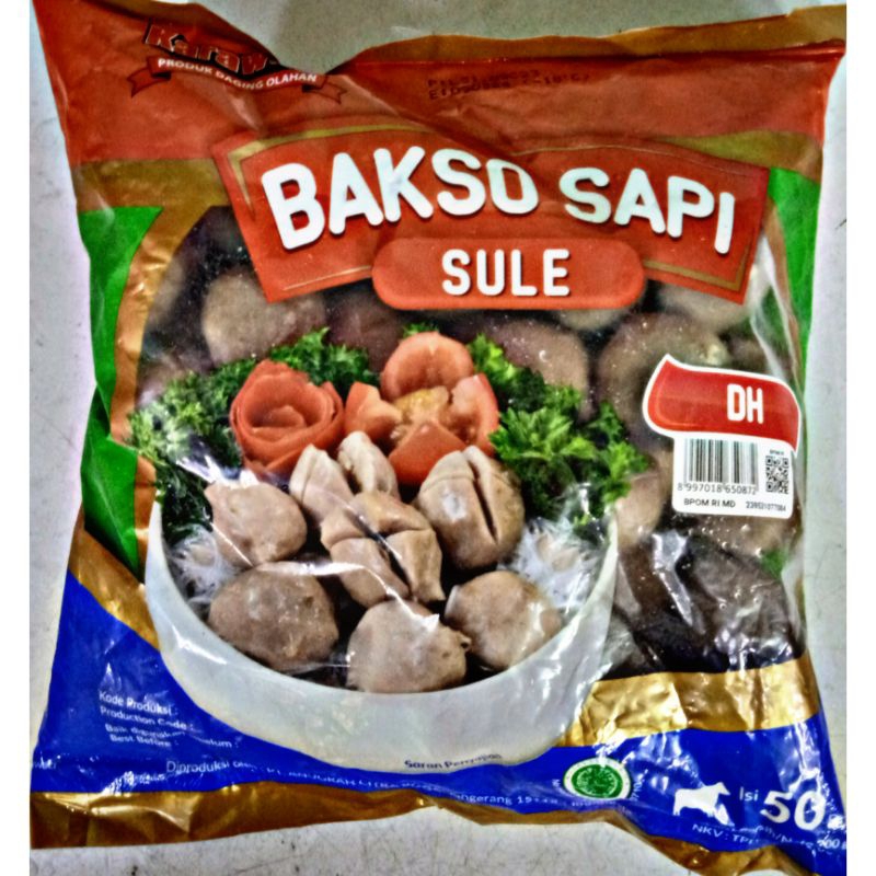 

Karawaci Bakso Sapi Sule DH/50btr 700 gr