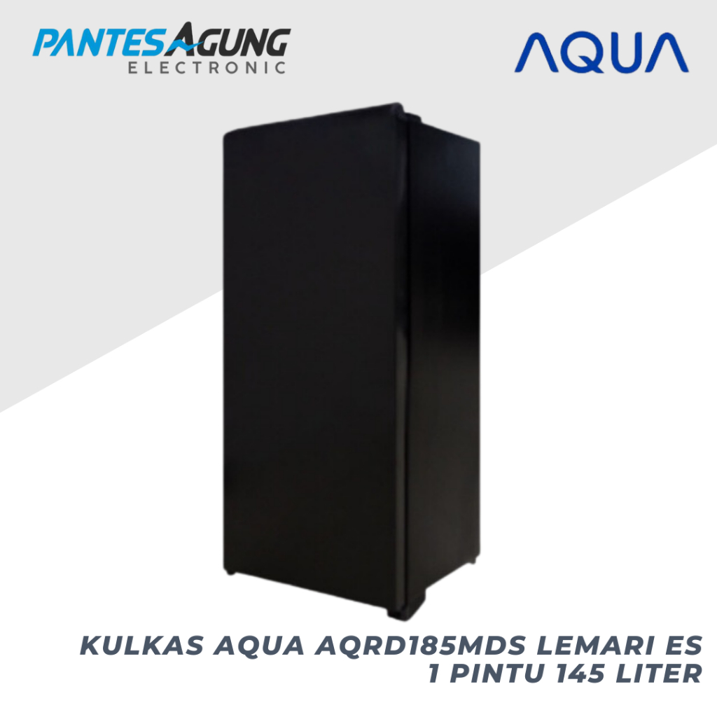 KULKAS AQUA AQRD185MDS LEMARI ES 1 PINTU 145 Liter