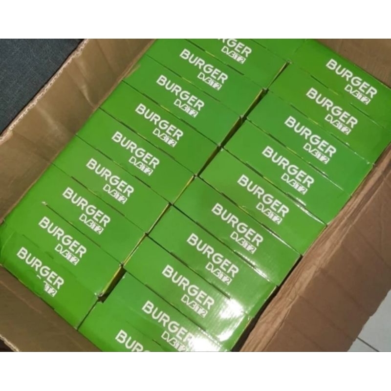 Set Top Box TV Digital Matrix Burger Hijau STB DVB T2 HD TERMURAH