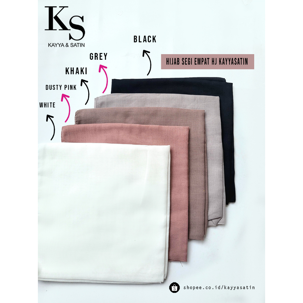 HIJAB SEGI EMPAT PARIS PREMIUM