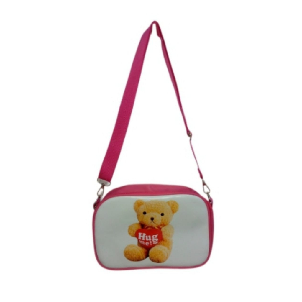 Tas Selempang Anak perempuan | Tas fashion anank Selempang mini selendang bear