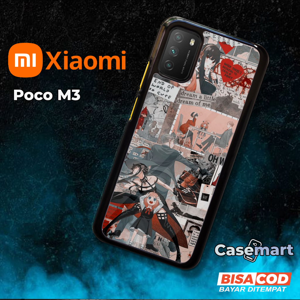 Case Xiaomi Poco M3 [SPXF] Casing Hp Xiaomi Poco M3 CASEMART Case Hp XIAOMI Custom Case Foto Kesing 