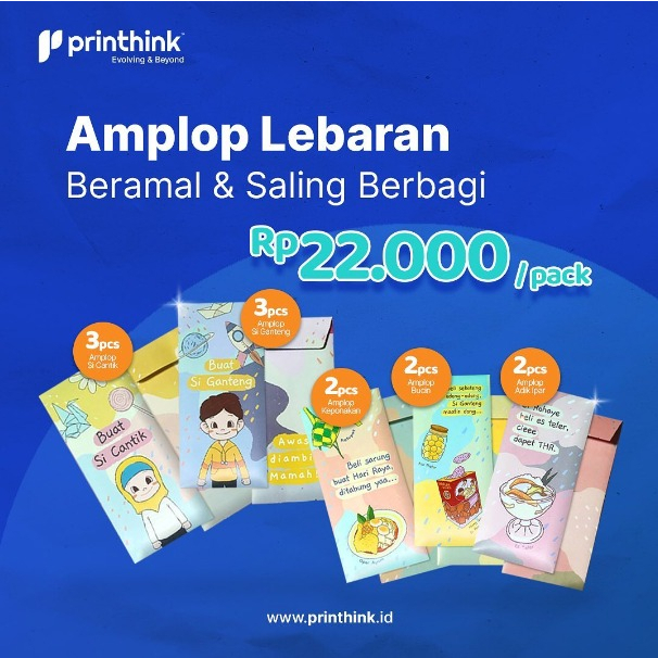 

AMPLOP LEBARAN LUCU 12pcs per pack SIAP KIRIM !