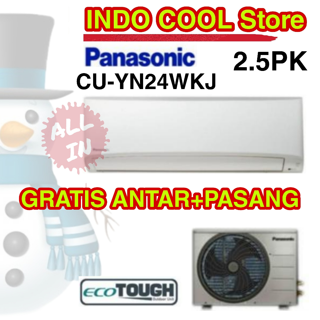 Ac Panasonic Split 2.5PK CS-YN24