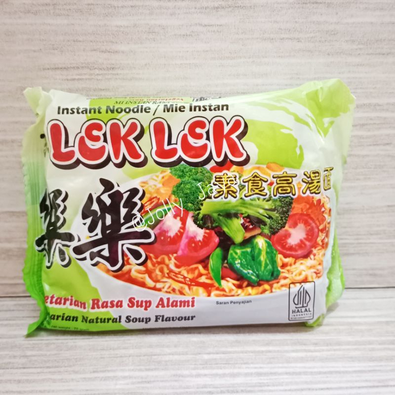 

Lek Lek Mie Vegetarian Rasa Sup Alami (5pc)