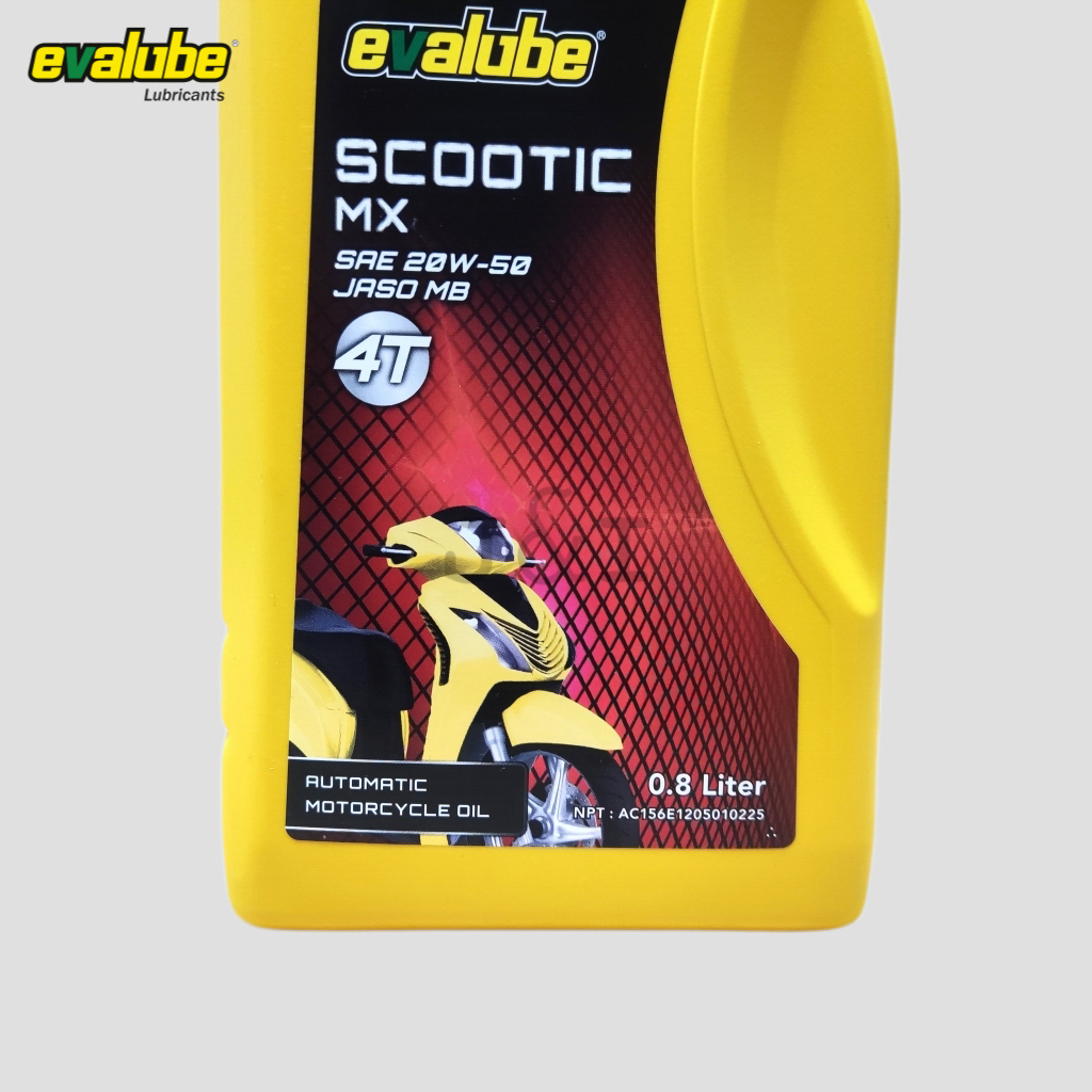 Evalube Scootic MX SAE 20W-50 API SG JASO MB 0,8 Liter