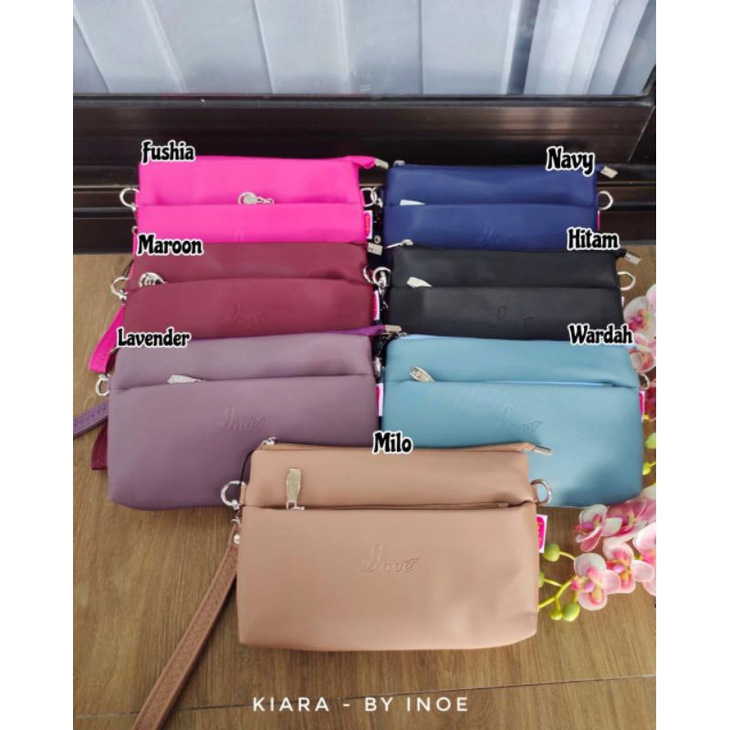 Kiara Bag By Inoe Tas Slempang Wanita Chocoly Anti Air Polos