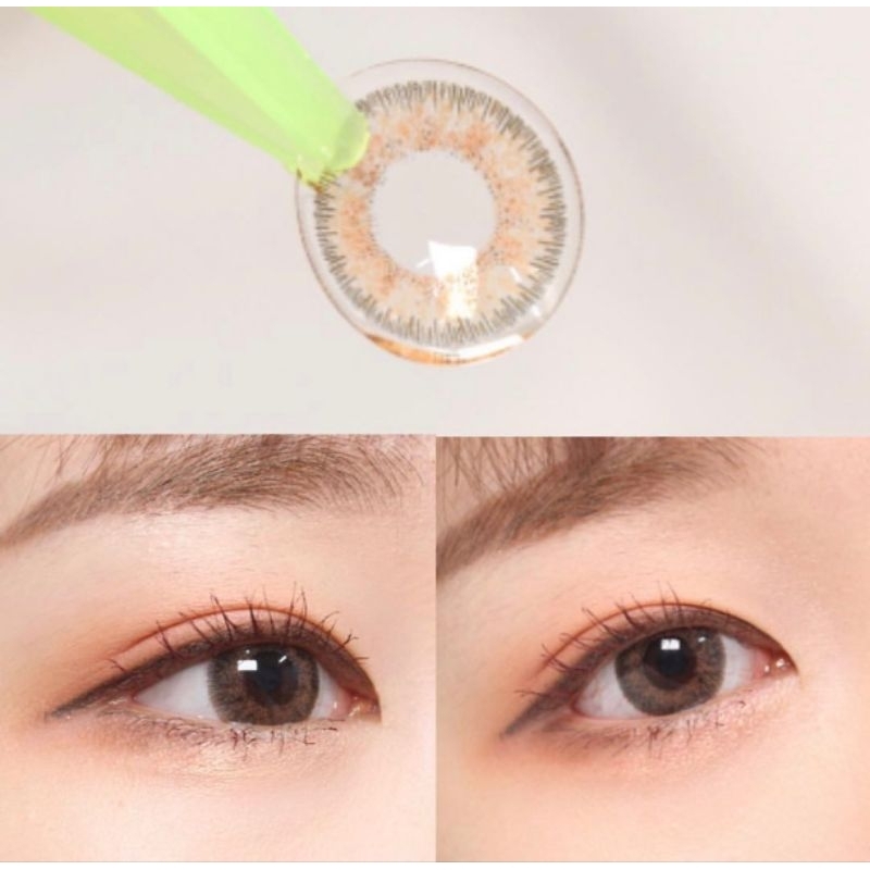 Softlens EOS Moonlit Brown Gray Normal Minus (0.00 - 8.00)