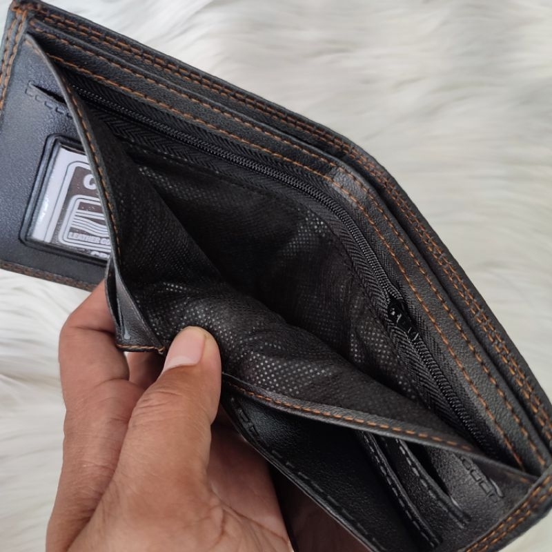 Dompet Lipat Kulit Sintetis | Dompet Pria Murah 6 Slot