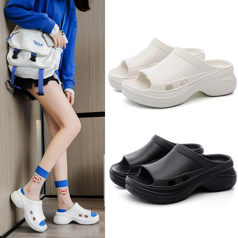 FUJI POLOS / Sandal FUJI slide / Sandal Slipper Wanita Jelly Wedges Platfrom Tebal Import Balance X807/X810-2A / Sandal Fuji Wanita