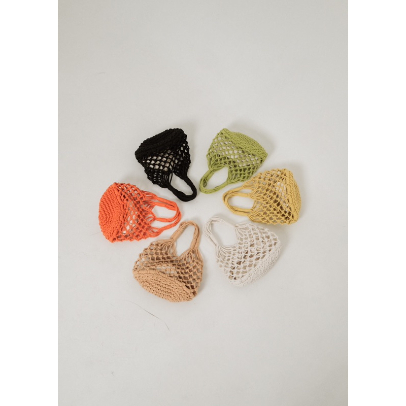 DIKAU - PLOOM MACRAME BAG - DIKAU X PLOOMBERRY - TAS MACRAME