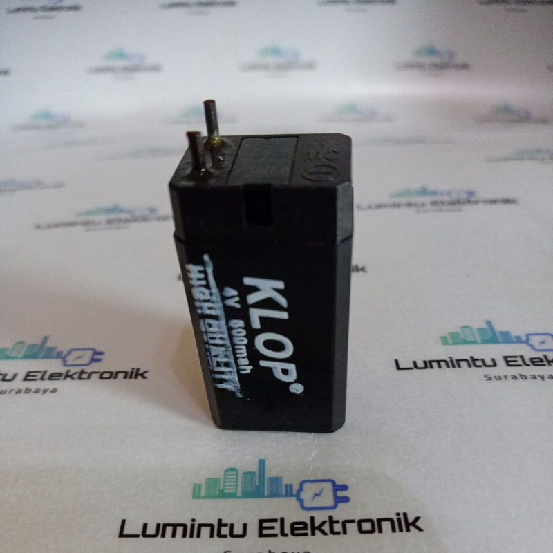 Baterai cas 4 volt 500mAh