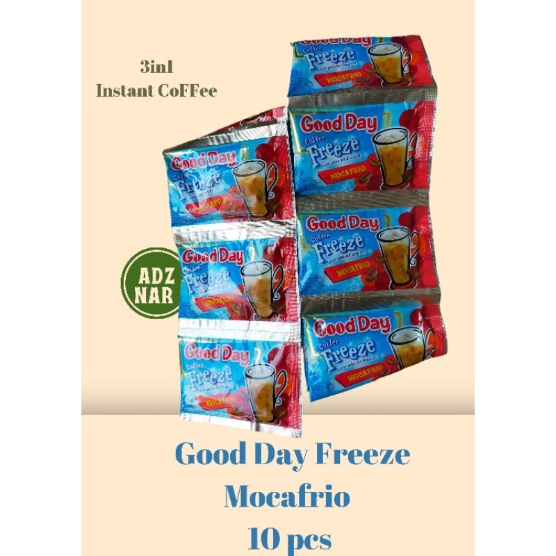 

Good day Coffee freze mocafrion 1 renceng