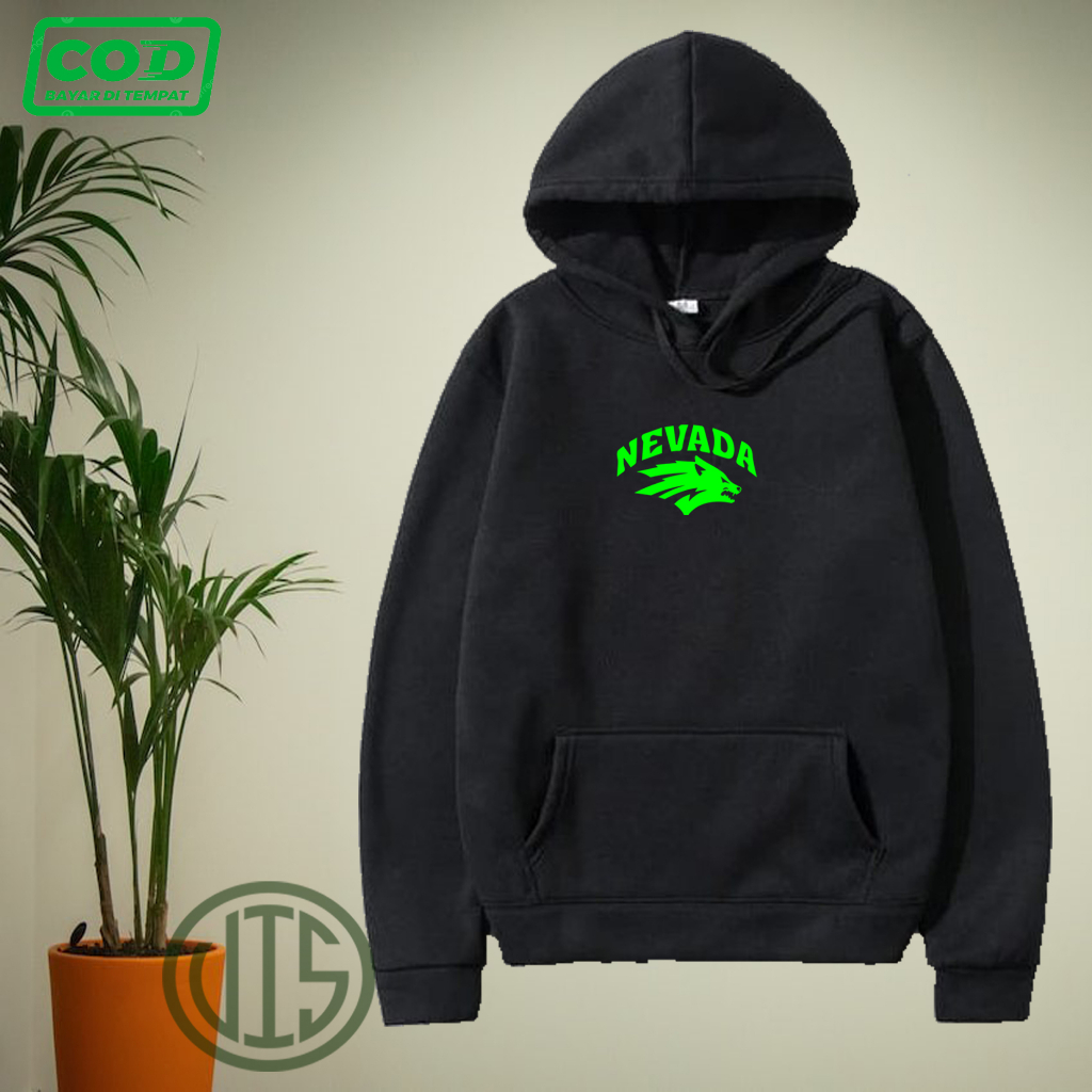 Sweater Hoodie NEVADA 0002 MOTIF STABILO// Sweatshirt Hoodie Pria/Wanita//Switer  Trendi Masa Kini S