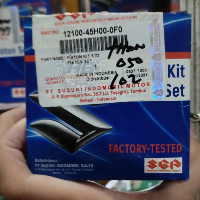 Piston Set Smash Titan OS 0.50