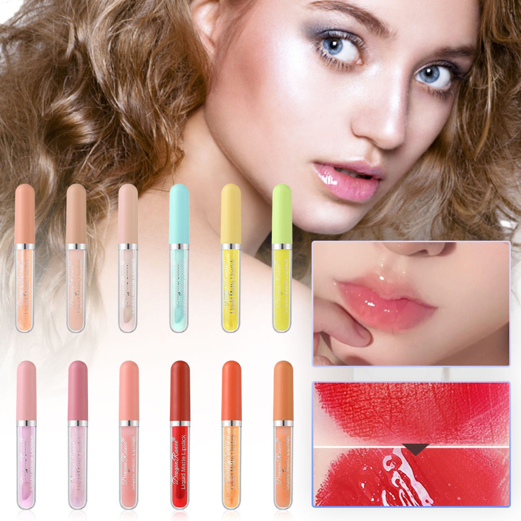 LIP GLOSS MACARON DRAGON RANEE LIP GLOSS MACARON TIDAK LENGKET MELEMBABKAN BIBIR