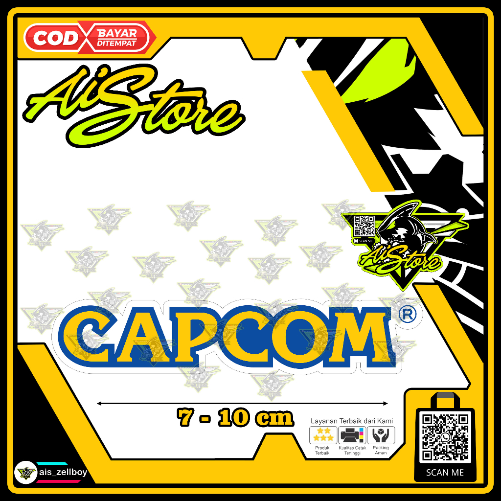 Stiker Capcom