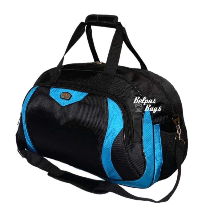 Tas travel bag duffell tas pakaian travel travelling polo ace 9058