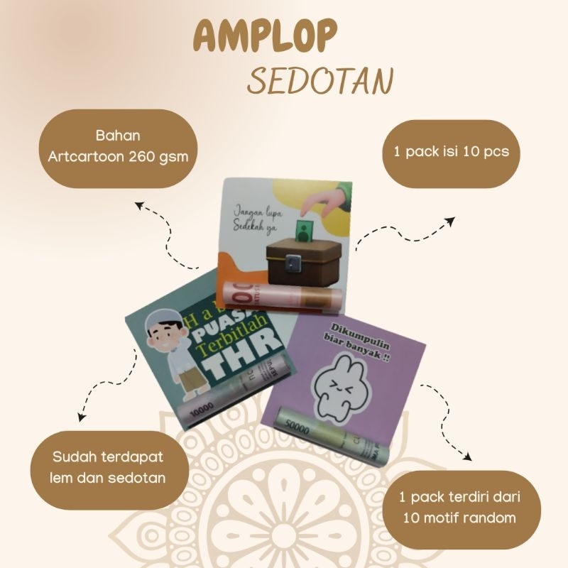 

AMPLOP SEDOTAN VIRAL ISI 10 PCS / PACK