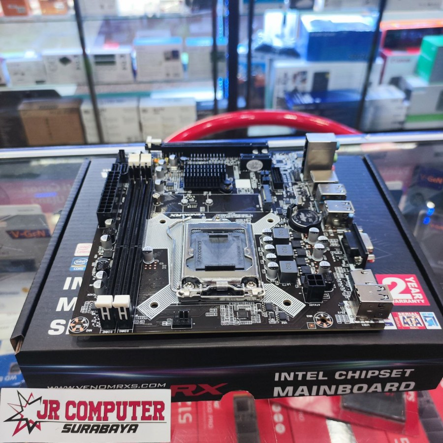 MOTHERBOARD INTEL VENOM RX H81/H 81 LGA 1150 - NVMe GARANSI