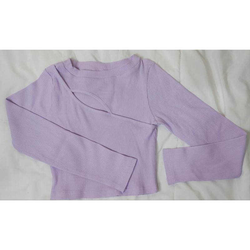 Thrift Crop Sexy Top Knit