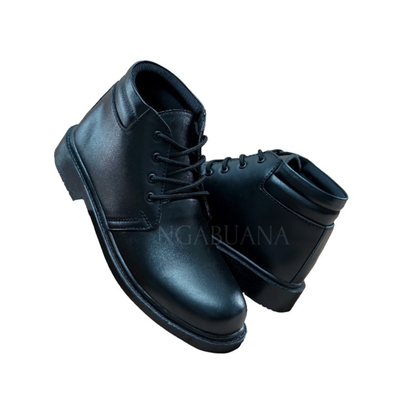sepatu pdh doff dan mengkilap tni polri security terlaris murah