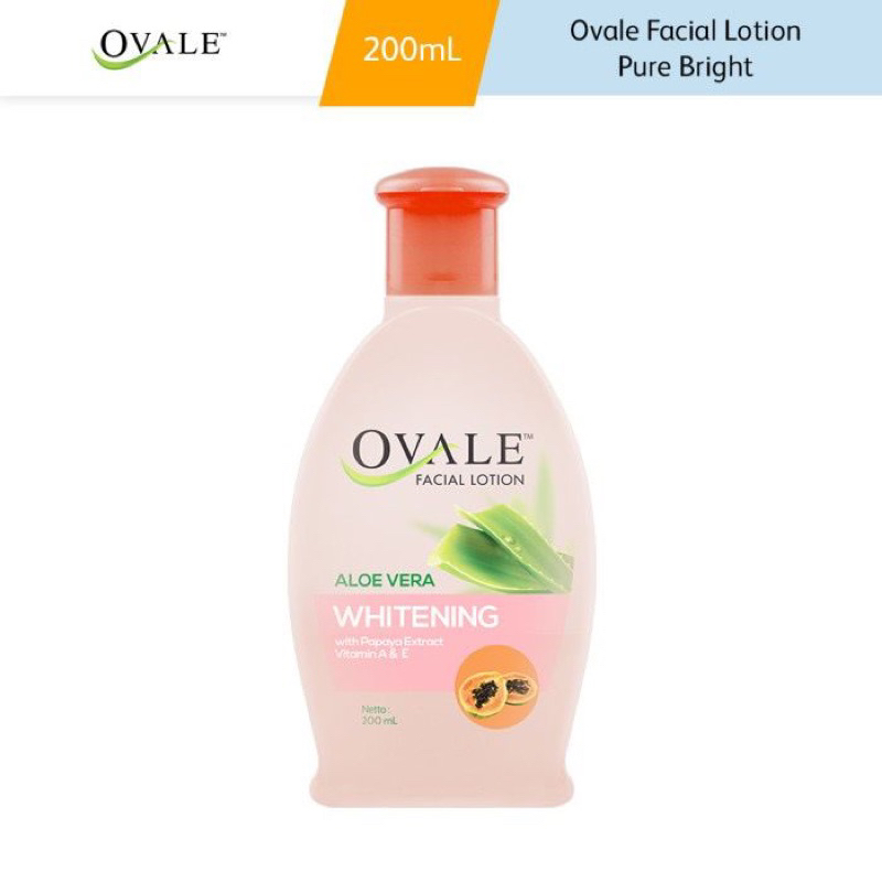 Ovale Facial Lotion Whitening 2in1 Cleanser 200 ml