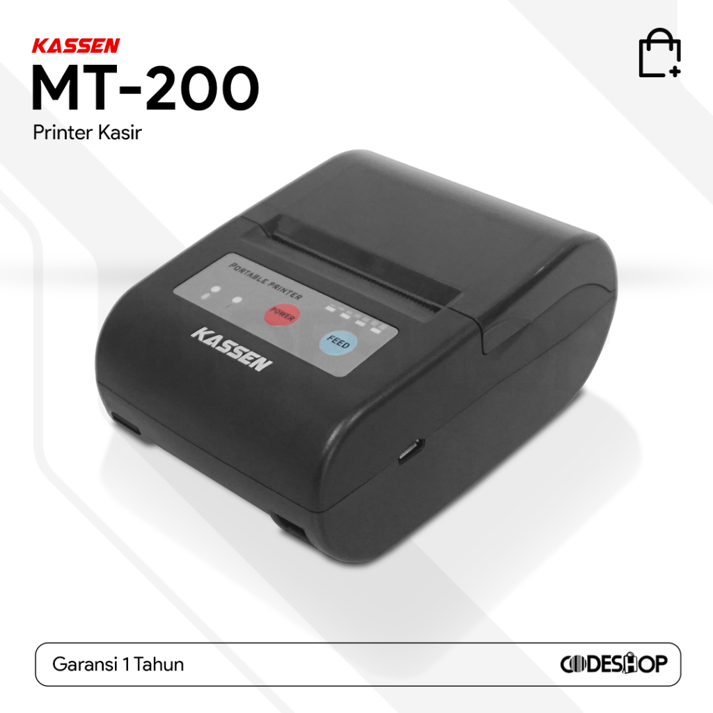 printer spbu KASSEN MT200 USB BLUETOOTH