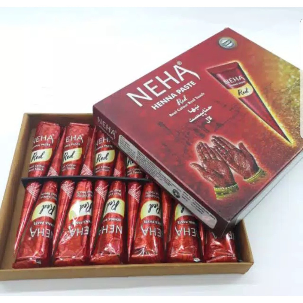 NEHA HENNA PASTE / HENNA HALAL BPOM