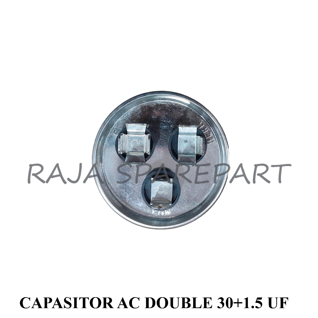 Capasitor Running AC Double 30+1,5UF