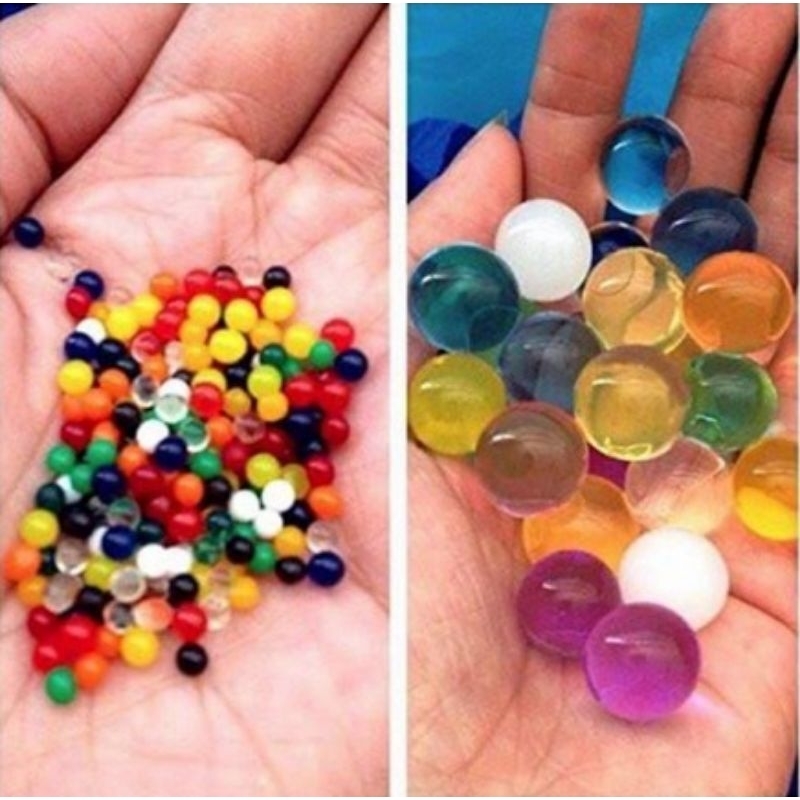 waterbeads 10gr 25gr water beads water bead waterbead hydrogel sensory play media tanaman water bead