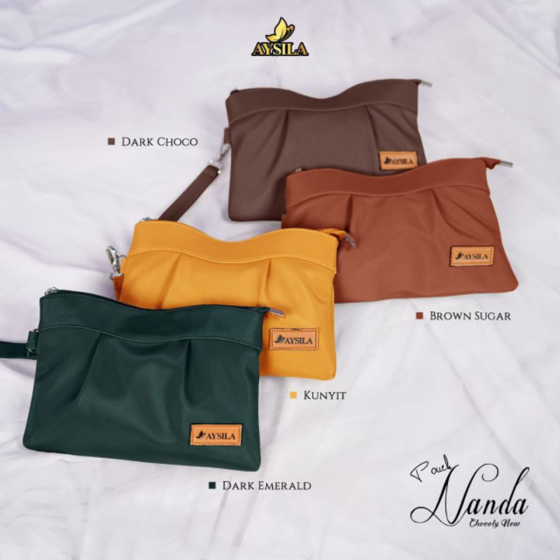 NANDA POUCH CHOCOLY NEW BY AYSILA