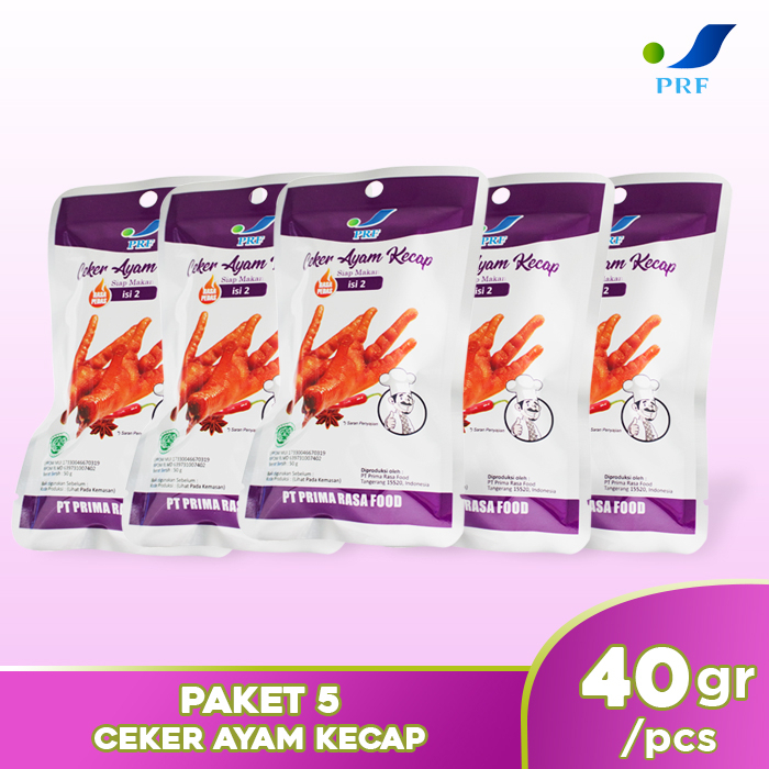 

[ PROMO ] 5 Ceker Ayam Kecap Pedas - Makanan Siap Saji - PRF