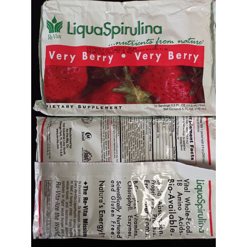 Liqua Spirulina dan Liqua Health