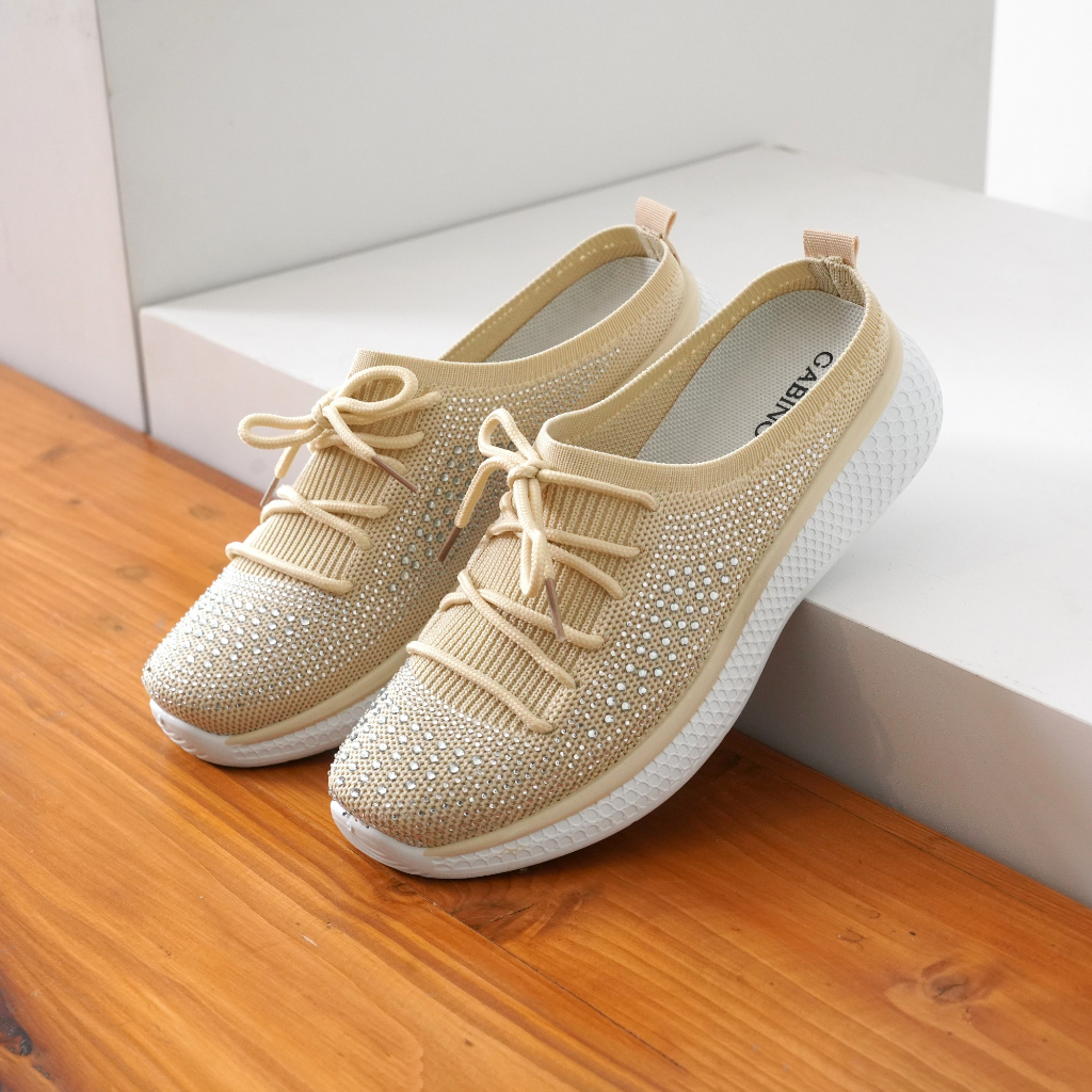 ORIGINAL GABINO SEPATU WANITA SPORTY SLIP ON CASUAL MAZAYA - G1GB2009