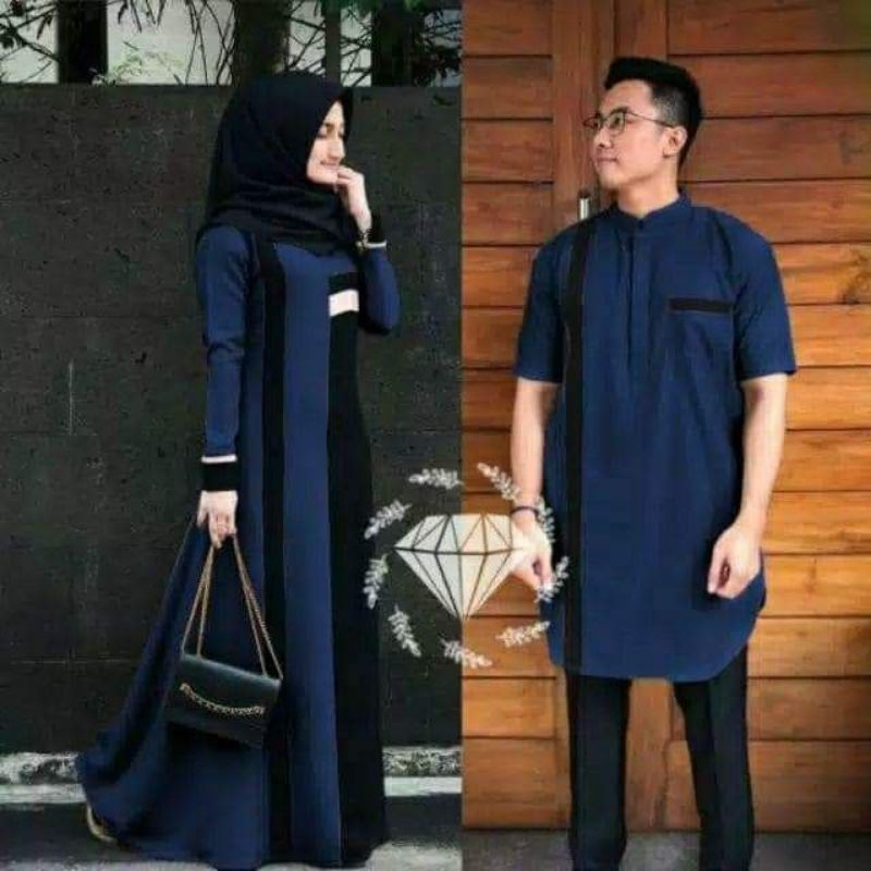 [BIG RAMADHAN SALE] Ghania Couple SUPER JUMBO Terbaru 2023//Baju Couple Ukuran M sampai 4XL/Couple M