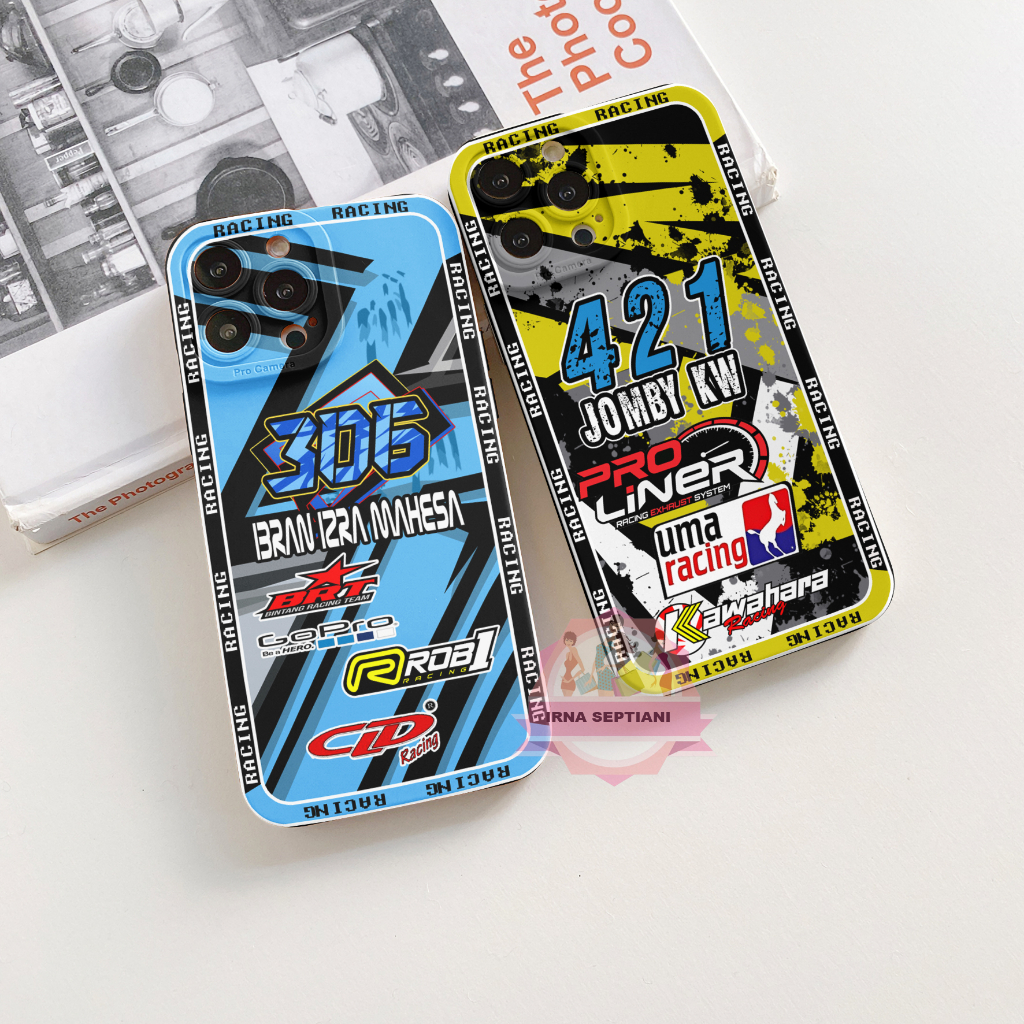 CASE CUSTOME RACING BISA REQUEST NAMA DAN TANGGAL FOR VIVO Y02 Y16 Y22 Y21 V23 V23E V2535 V V25 PRO Y11 Y12 Y15 Y17 Y21 Y21S Y33T Y33S Y15 Y01 Y91 Y93 Y91C Y01 Y12S Y20 Y30 Y50 Y19 C15 DAN TYPE LAIN CATAT DICHAT SOFTCASE SILIKON PROCAMERA RY-313