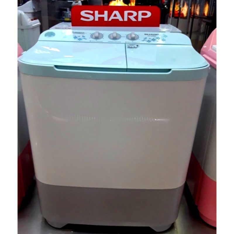 Mesin Cuci Sharp 2 Tabung 8kg | Tipe 80MW