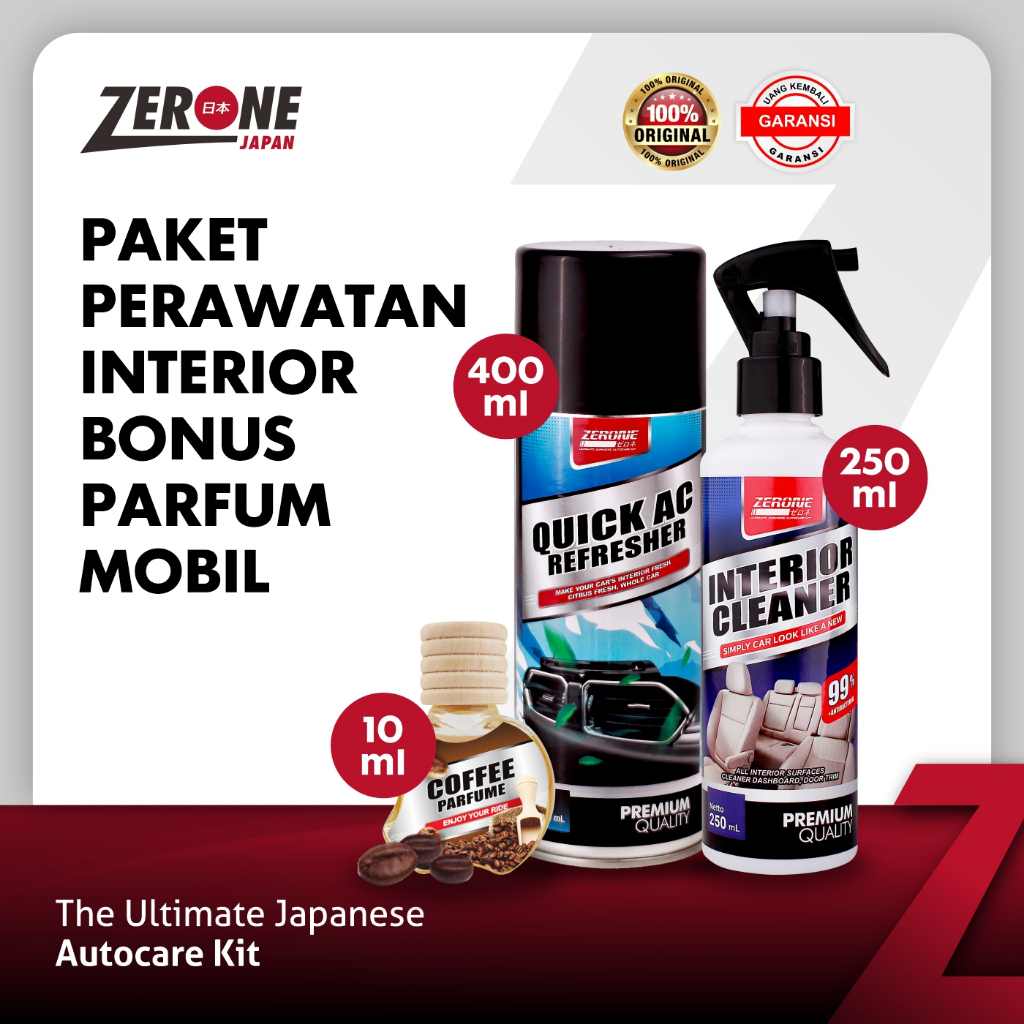 AC Refresher Pengharum Ruangan dan Interior Cleaner Bonus Parfum Kopi Bali Diskon