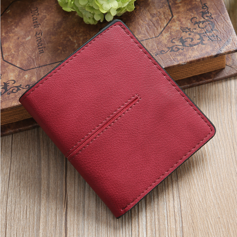 DOMPET LIPAT WANITA KOREA KECIL KULIT MERAH LAVENIRA WA666R1 MINI SLOT KARTU UANG KERTAS REMAJA KEKINIAN IMPORT CEWEK MURAH BRANDED BATAM PREMIUM SIMPLE LUCU PENDEK FASHION ORI