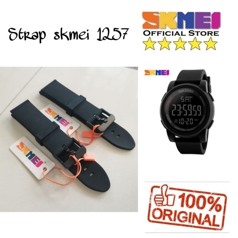 Strap skmei 1257 tali jam tangan skmei 1257 Original