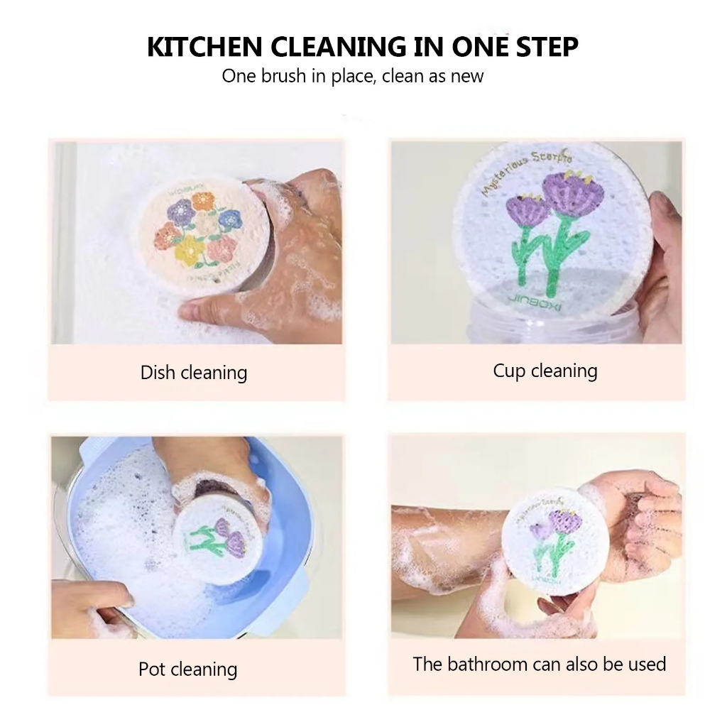 SABUT SPONS / SPONS CUCI PIRING / KITCHEN CLEANER / EASY TO CLEAN