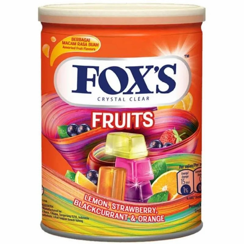 

FOX'S Permen Fruits isi 40 Pc Kaleng [180 Gr]