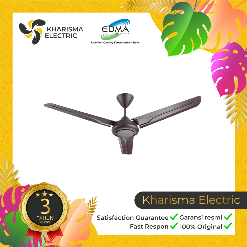 KIPAS ANGIN DEKORASI MT EDMA TORNADO 54inch