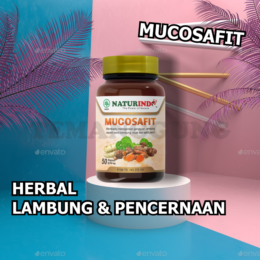 Mucosafit obat herbal lambung pencernaan Naturindo