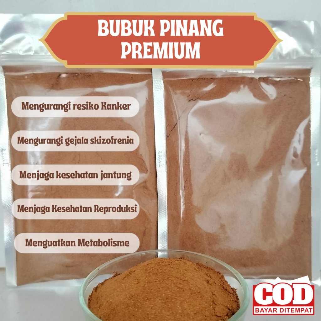 (COD) Bubuk Pinang 100% ORIGINAL