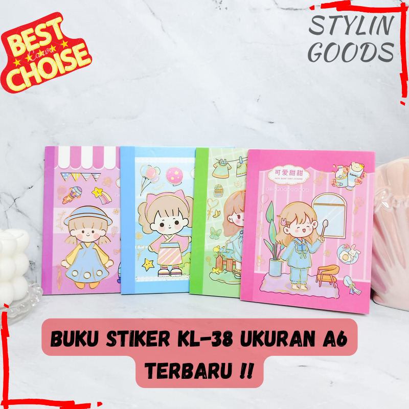 

KL - 38 BUKU A6 STICKER CEWE STICKER TEMPEL FULL BERGAMBAR ANIMASI KARTUN DAN CEWE CUTE VERSI BUKU STIKER TEMPEL BISA UNTUK KOLEKSI TERMURAH