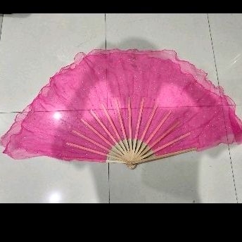 Kipas Menari Bahan Sifon / Kipas Tari - Pesta