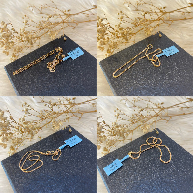 GELANG KAKI DEWASA EMAS MUDA 6k-8k