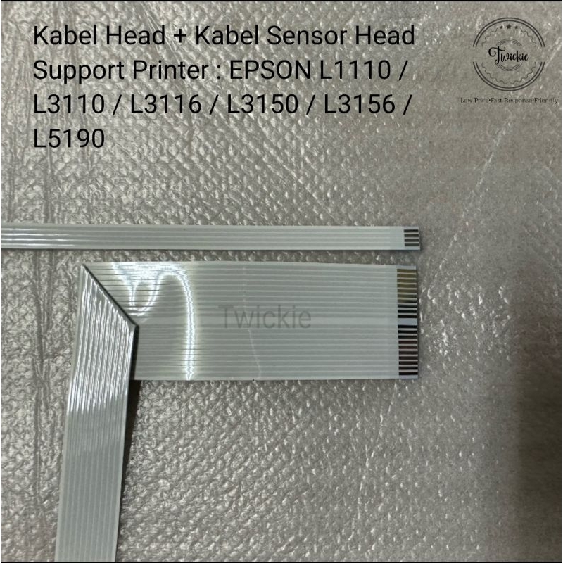 Kabel Head + Kabel Sensor Head EPSON L1110 / L3110 / L3116 / L3150 New